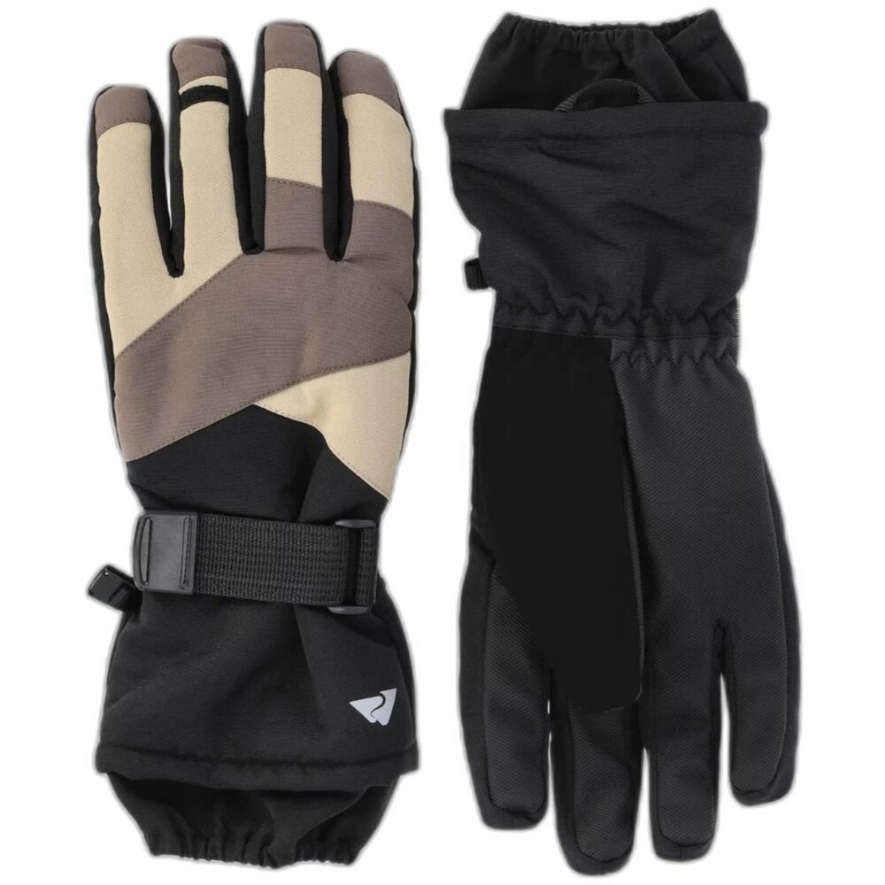 Ozark Trail BOYS Insulated Gloves Water Resistant SIZE S-M 3M Tan Black NEW
